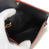 Used 12564 Pochette Cle M62017 7943 Key Ring Compact Wallet RFID Monogram Empreinte Marine Rouge Unisex from Japan