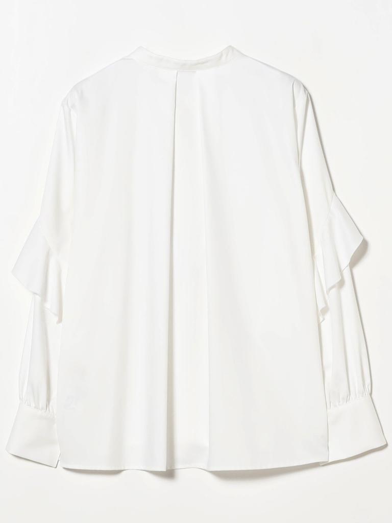 LIFE STORE by BEAMS Ruffle Sleeve Blouse White Medium BMING Women's (S-L)