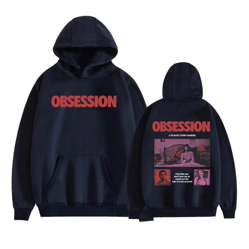 Hot Sale Obsession 2026 Horror Movie Hoodie Men Women Harajuku Vintage Printed Sweatshirt  Perfect for Commute & Loungewear