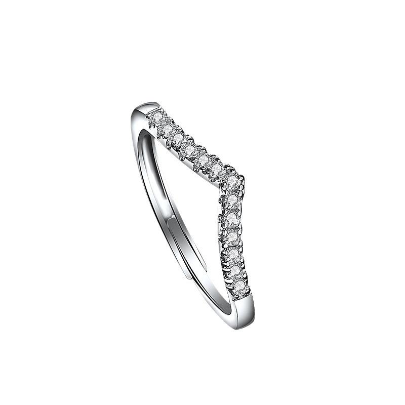 New 925 Silver Ring Moissanite Luxury for Women Wedding Jewelry Engagement Charm Party Fashion Top Quality Ring