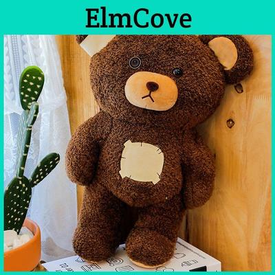 Classic Teddy Bear Plush Toy For Kids Birthday Gift With Super Soft Short Pile Fabric