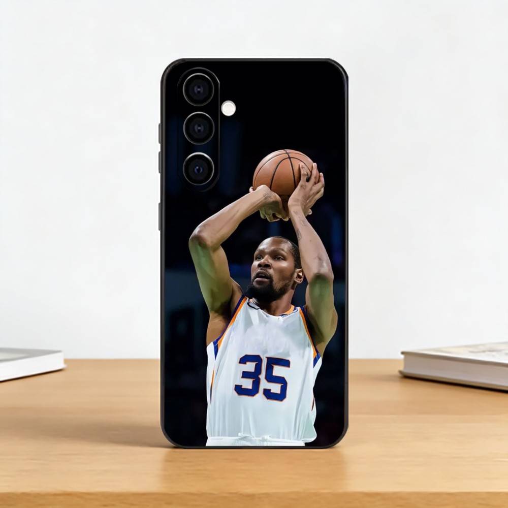 Basketball Sports Kevin Durant Phone Case For Samsung Galaxy A73,A72,A71,A70,A53,A52,A51,Others Soft Black Cover