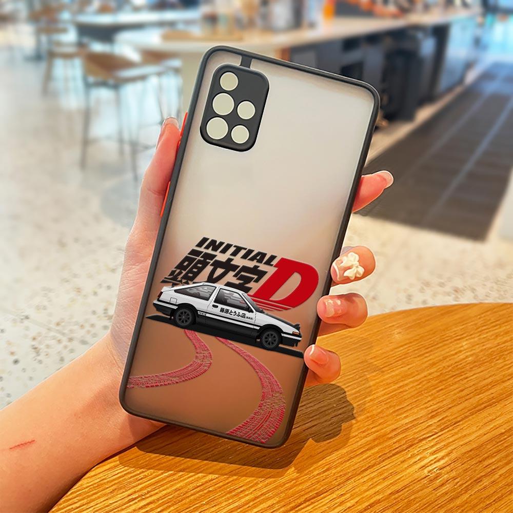 Anime Initial D AE86 Tail Light Posters Case For Samsung Galaxy A73 A72 A71 A53 A52 A51 A41 A33 A32 A31 A23 A22 A21s A13 A12 A11