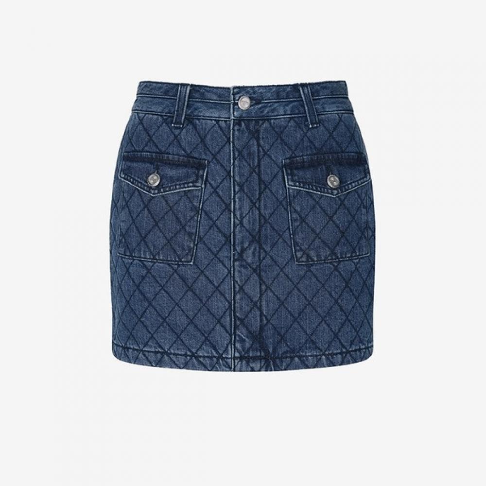 

GueSS GueSS Women S Qualifying Mini Skirt Medium Blue Yn4d6572 medium blue/24