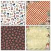 XMas Season Style Scrapbooking Paper Pack Of 24 Sheets Handmade Craft Paper Craft Background Pad Christmas Gift