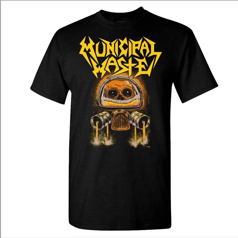Men s Municipal Waste Keg Killer T-shirt Large Black M