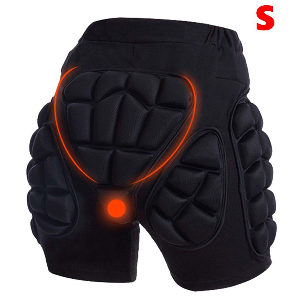 3D Protective Padded Shorts Breathable Winter Skating Protective Hip Pad EVA Short Pants Protection for Hip Butt and Tailbone