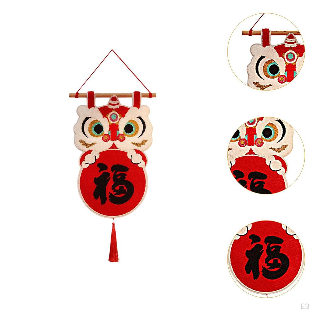 Chinese Year Decoration Fu Blessing Pendant Decorative Feng Shui Spring Festival Decor for