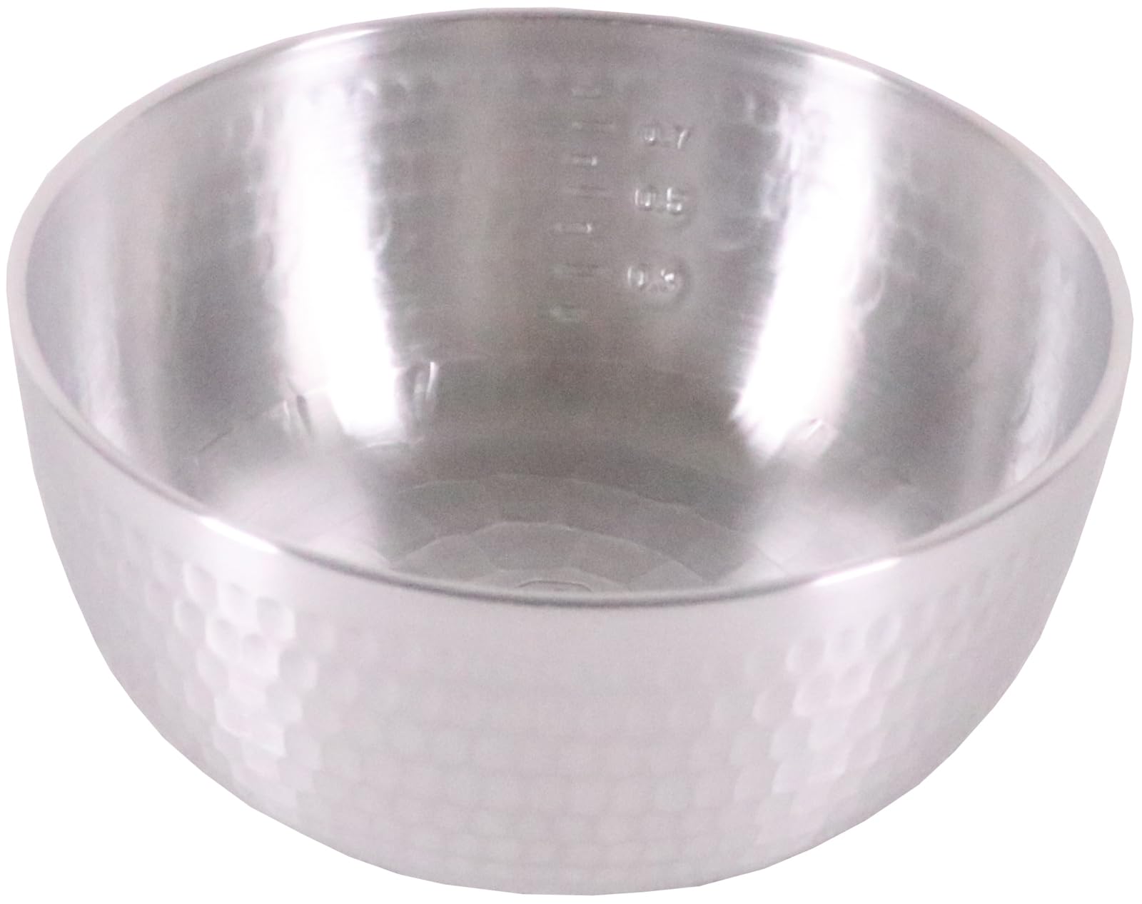 

Aluminum Hammered Yattoko Pot (with scale) 15cm