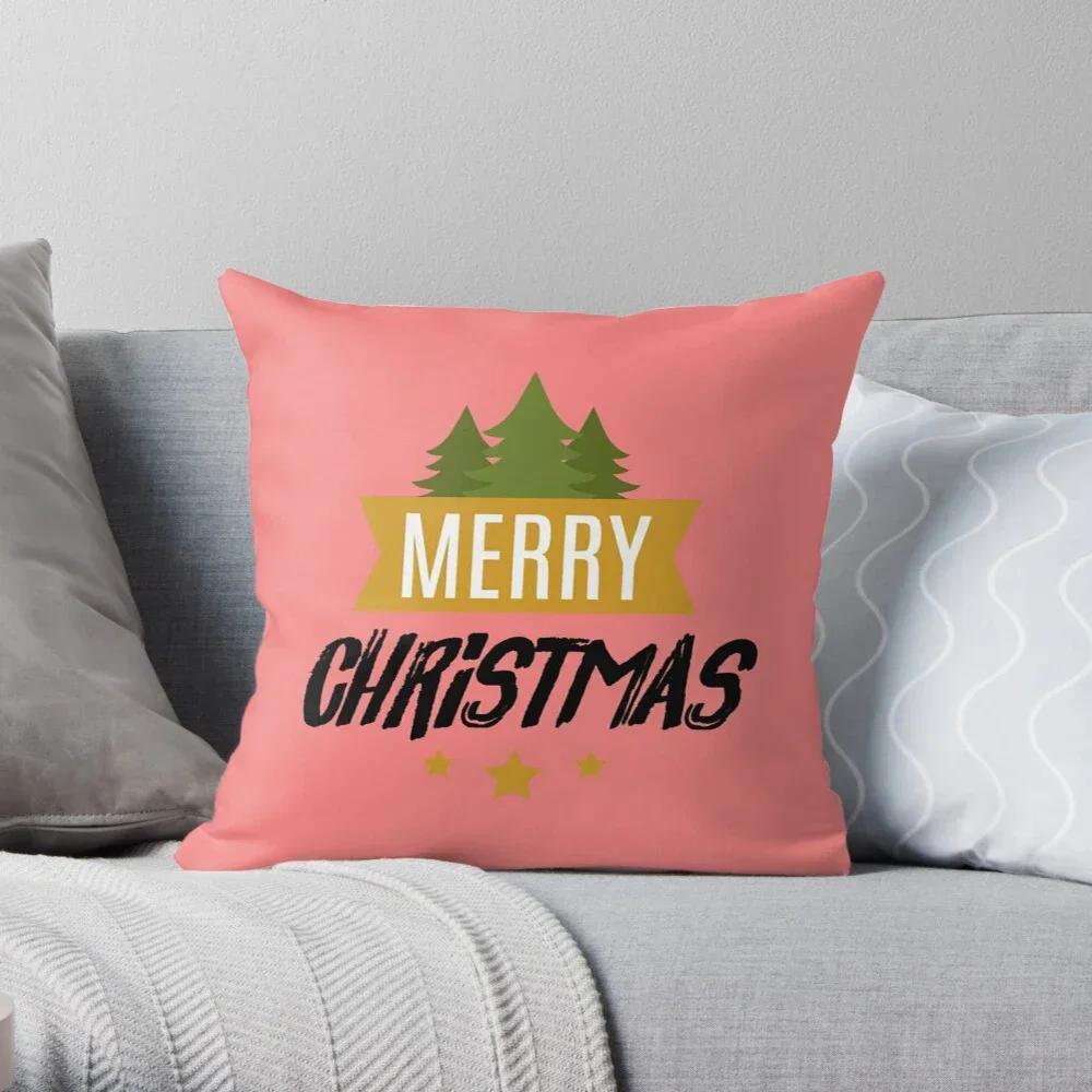 Merry Christmas Decorative Home Pillow Case Cushion Covers Autumn Nordic  Color Modern Living Room Sofa House Bed