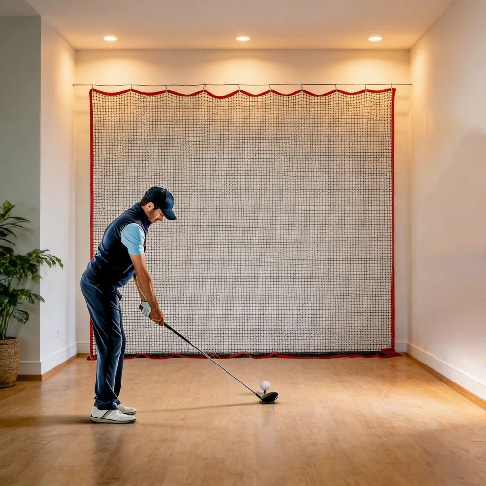 Hohe Schlagfestigkeit Golfballnetz Schlagbarriere Golf Übungsnetz Herren Papa Golfnetz Golfer Geschenk