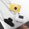 Retro Luminous Sound Camera Pendant Necklace and DIY Phone Case Accessory