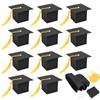 10/20/30Pcs Graduation Cap Gift Box Candy Chocolate Packaging Boxes Bags 2025 Grad Party Favors Home Table Decoration Supplies