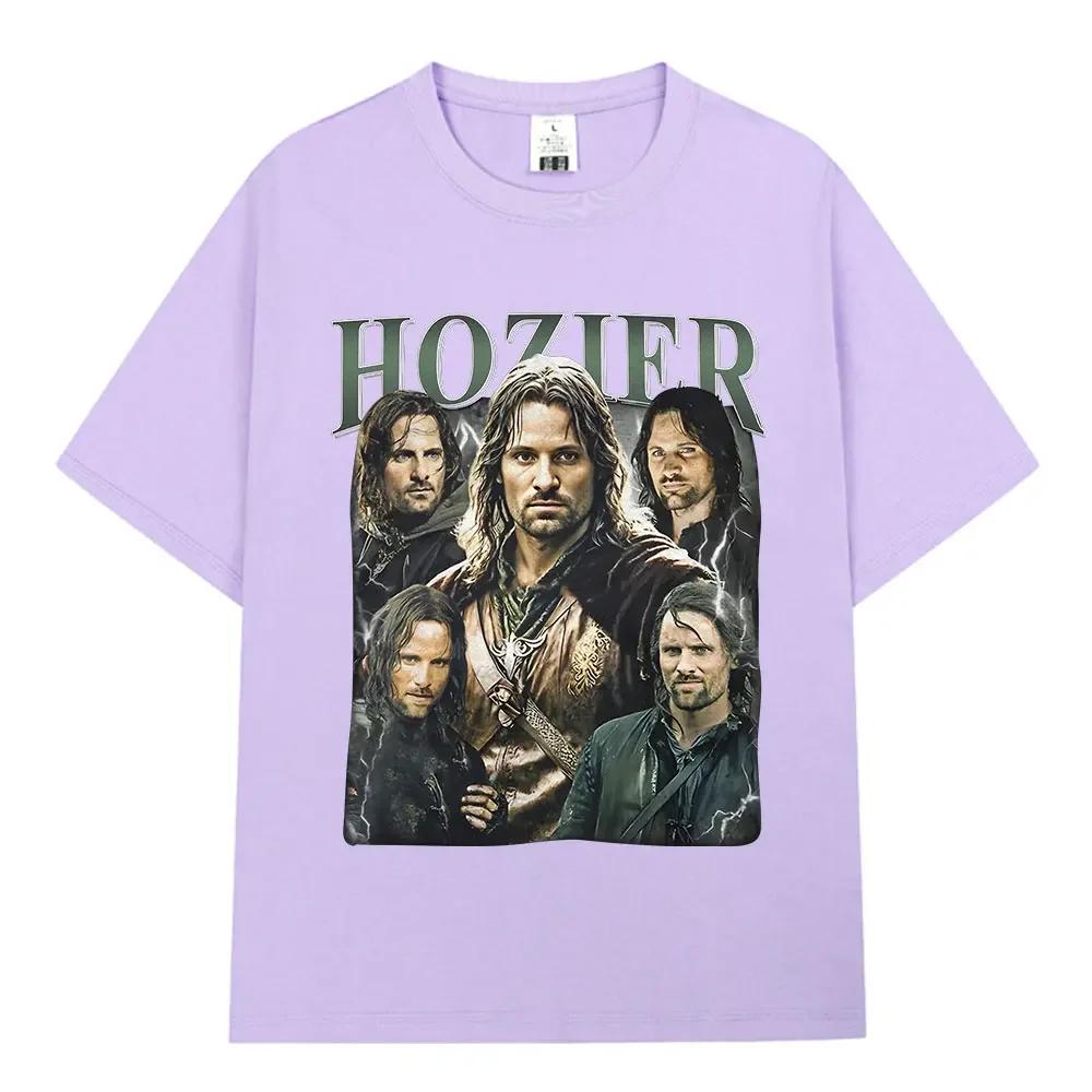 Hozier Funny Meme Aragorn Graphic T Shirt Unisex Unisex Hip Hop Harajuku Short Sleeve Tshirt 100 Cotton Casual Oversized Tee Shirt