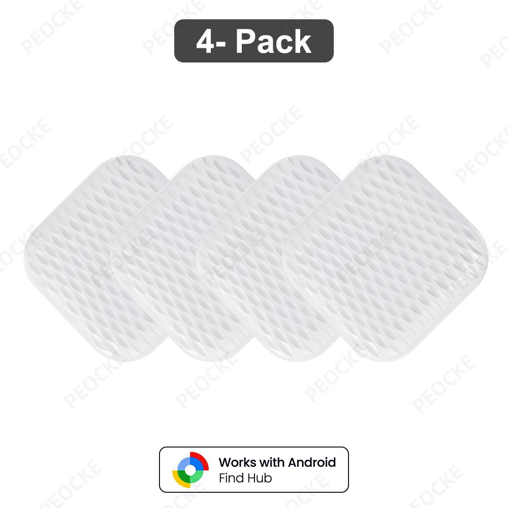 1-4 Pack Android Smart Location Tag Bluetooth Locator GPS Tracker Alternative to AirTag Item Finder Works With Google Find Hub