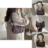 Trendy Medium-sized Leopard Print Underarm Shoulder Bag For Casual Outings