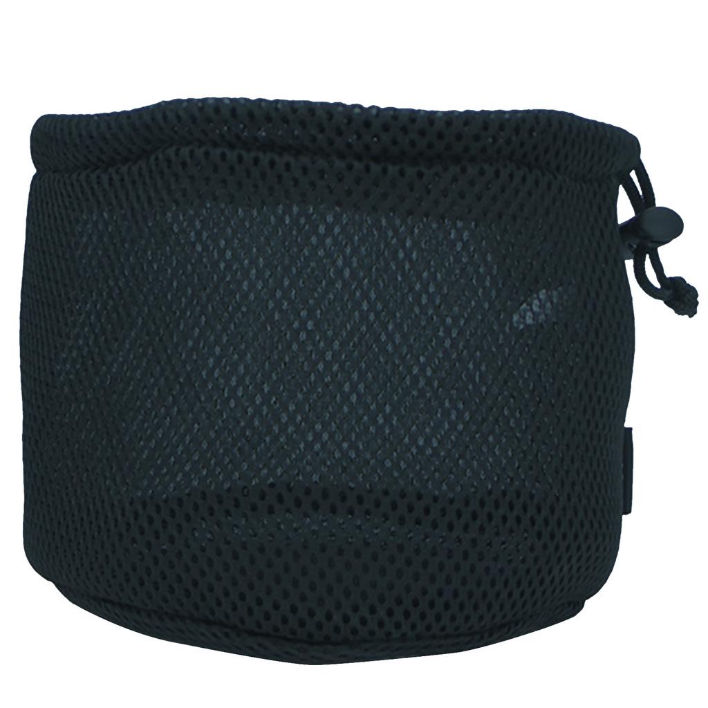 Outdoor Camping Pots Storage Bag Black Nylon Mesh Bag Travel Stuff Sacks Drawstring Bag Picnic Cookware Storage Pouch
