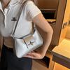 Street Style Pu Small Shoulder Bag With Sealed Cover For Daily Use