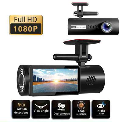 1080P Dash Cam Front And Rear, 1.97 HD Display Screen WiFi Car Camera, NightVision, G-, Loop Recording Support AV-OUT Video Output