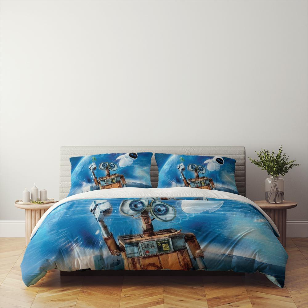 Постельное белье Валл-И Робот Комплект King Queen Double Full Twin Single 140x200cm