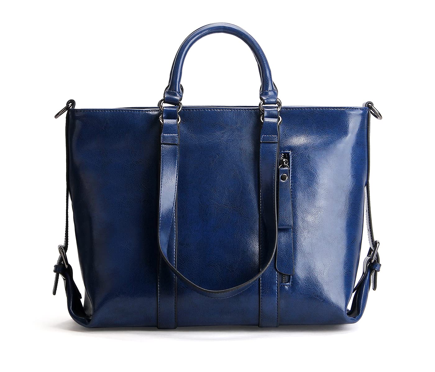 

Krison Business Tote Bag, Cowhide Leather, Large Capacity, A4 Size, Shoulder Bag, 3-Way, Crossbody Bag, Unisex, Genuine Leather, Gift for Women and