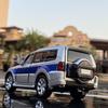 1/32 Mitsubishis PAJERO SUV Alloy Car Model Diecasts Metal Toy Off-road Vehicles Car Model Collectible Simulation Childrens Gift
