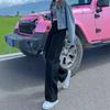 Straight Tube Loose Jeans Women's New High Waist Black Thin Versatile Wide Leg Vi Mopping Pants Tide