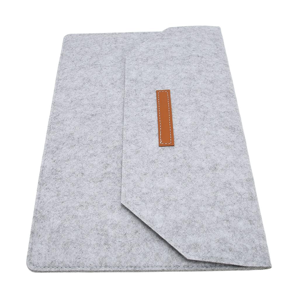 Felt Tablet Sleeve Bag Large Capacity Layered Storage Soft Inner Graphic Drawing Tablet Carrying Case for Travelling