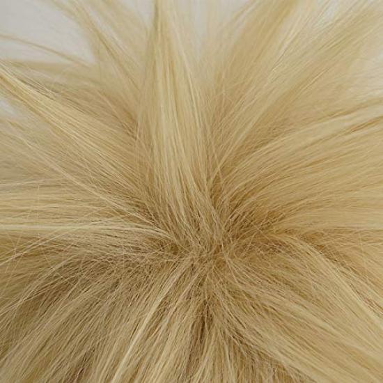 Cosplay Wig with Net My Hero Academia Heat Resistant Wig (Bakugo Katsuki)