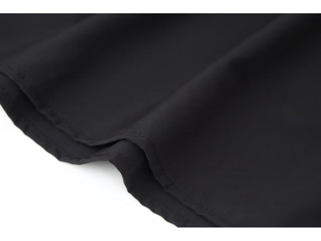 2025 Spring Women's European-American Velvet Patchwork Slimming Long Sleeve Dress