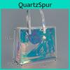 Kleurrijke Jelly Tas Transparante Plastic Tas Cadeau Handtas