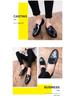 Men's Large Leather Tassel Loafers - Trendy, Breathable, Casual Business Shoes for Summer