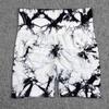 High Waist Seamless Smiling Tie-Dye Yoga Leggings Women Elasticity Slimming Fitness Pants