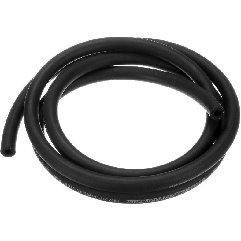 Fuel Line Hose, 4mm ID 10mm OD 4.9ft Length, NBR Rubber High Pressure Heat Resistant Gas Line Hose Oil Hose for Automotive Fuel Systems/Steam