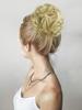 ALAN EATON Claw Clip Messy Bun Hair Piece for Women BLonde Synthetic Wavy Curly Ponytail Hairpiece for Daily Wear Multi-color Option 10 Inch