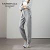 Mark Fairwhale Women's High-Waist Drawstring Cuffed Sweatpants