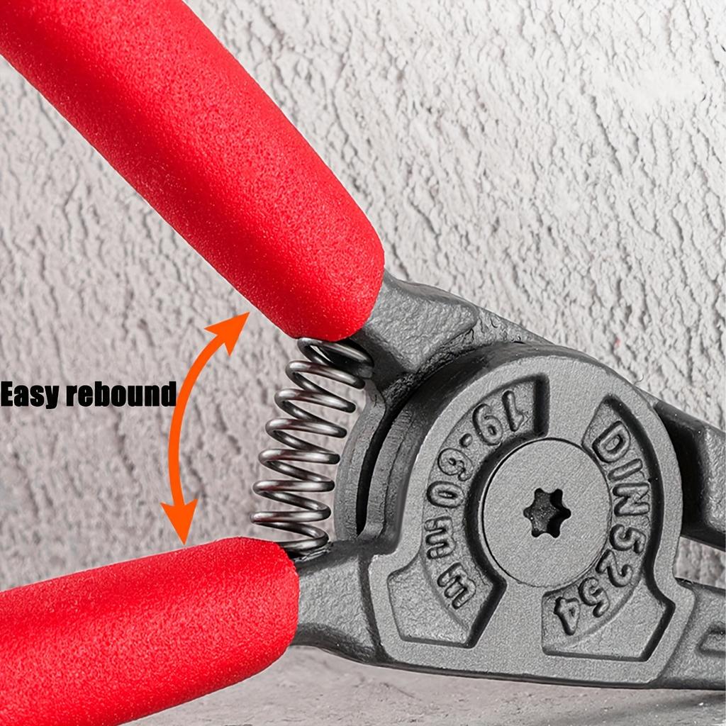 4 pcs 7 inch Circlip Pliers for Removing Installing Gearshift Locking Rings Special Angle Tip Circlip Retaining Ring Pliers Tool