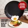 Nonstick Frying Pan Dishwasher Safe Ultra Durable Non Stick Skillet Oven Safe High Heat Resistance Aluminum Cookware 10 Inch