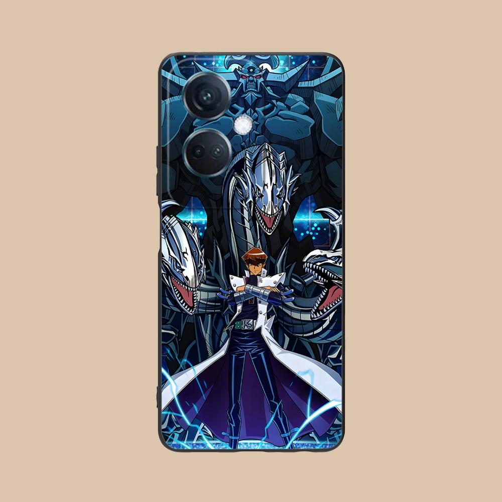 

Yugioh Seto Kaiba Phone Case for OPPO Reno 14 13 12 11 10 9 8 7 6 5 F T Pro 5G Soft TPU Shockproof Cover OPPO Reno5 5G