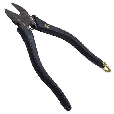Fujiya Electrician Master Round Black Heavy-Duty Nippers, 150mm, Blade, Gold, 770-150BG