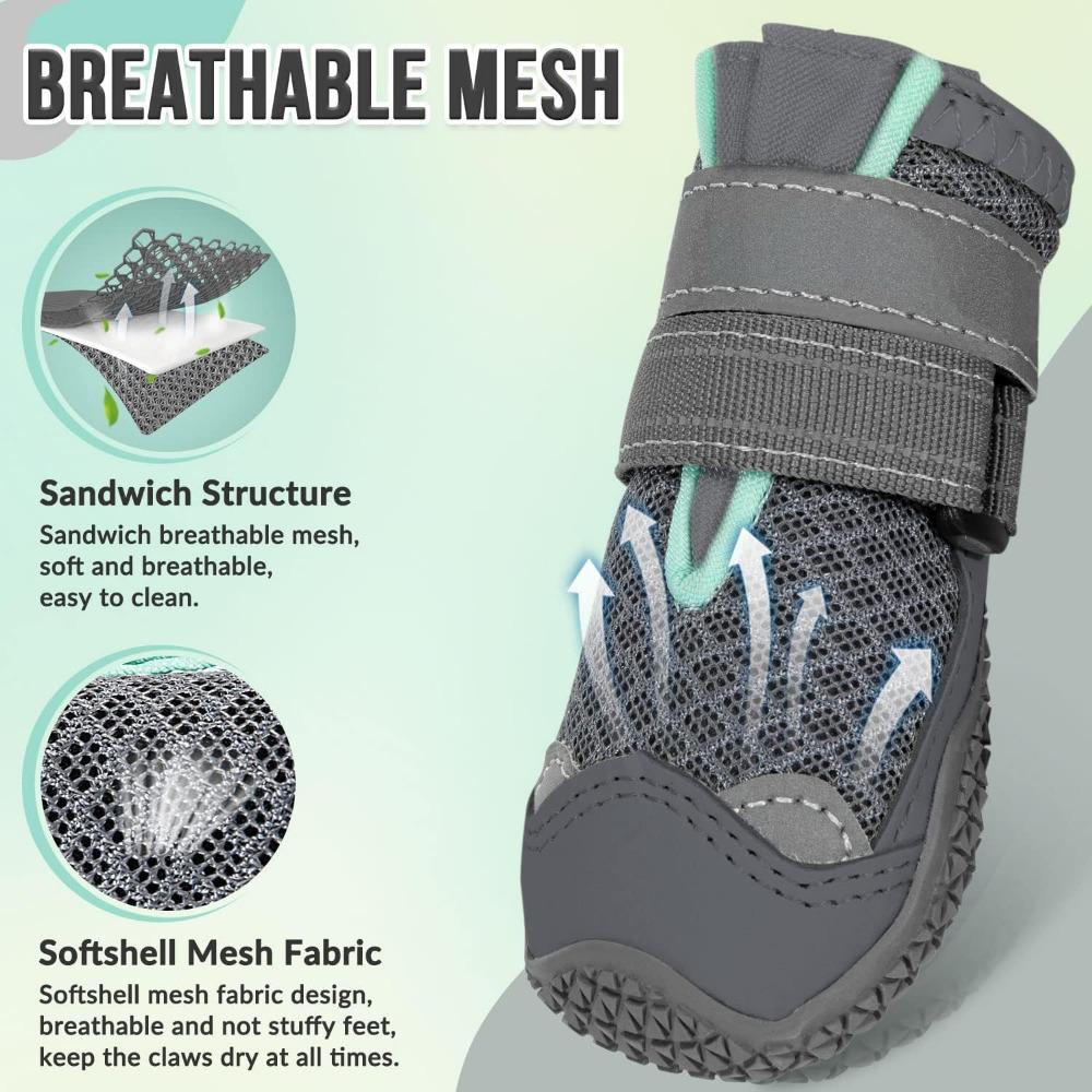 Dog Shoes Anti-dirty and Wear-resistant Dog Shoes Breathable Dog Foot Cover Large Dog Shoes Waterproof Golden Retriever Dog Shoes