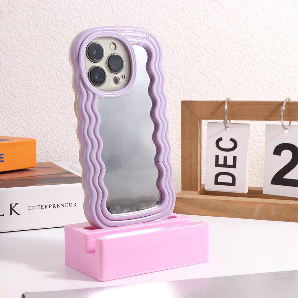 Plastic Cell Phone Stand Speaker Base Vertical Phone Stand Mobile Phone Loudspeaker Holder Multifunctional Portable