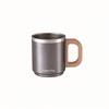 Captain Stag Outdoor Cup Double Stainless Steel Mug 220ml Wooden Pattern Ash Purple Cs Charmant Uh 2031