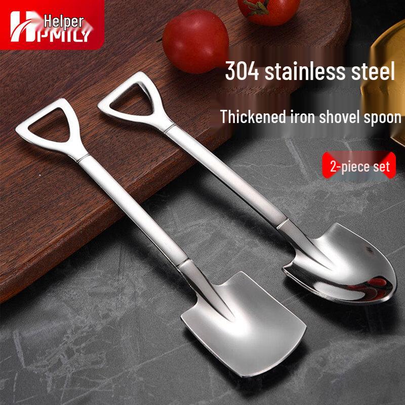 HPMILY Ретро-ложки-лопатки из нержавеющей стали 304