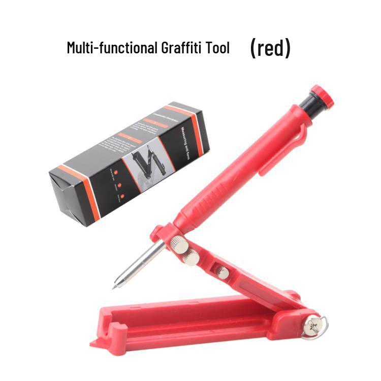 Multifunctional Woodworking Marking & Measuring Pencil Tool