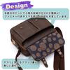 Koshibu Shoulder Bag for Made In Japanese Persimmon Kurashiki Pocket Toyooka Many Birthday Men, Crossbody, Over-the-shoulder, Lightweight, Japan,
