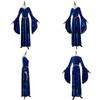 Retro Court Ball Trumpet Sleeve Dress Role Playing Queen Halloween Costume For Adults And Teens