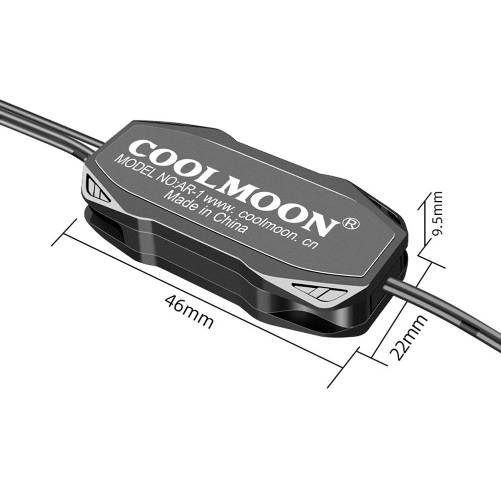 Controller Cable Computer Mini Control HUB Adapter AURA ARGB Mini Controller Cable 3 Pin To SATA for Fan Light Strip