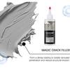 Asphalt Crack Filler 150ml Blacktop Driveway Sealant Waterproof Crack Repair for Concrete Asphalt Road Sidewalk Pothole Filler