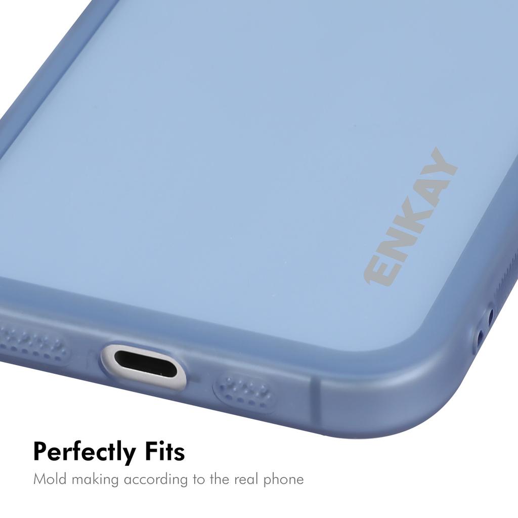 For iPhone 16 Plus Case Matte TPU Phone Cover with Lens Film